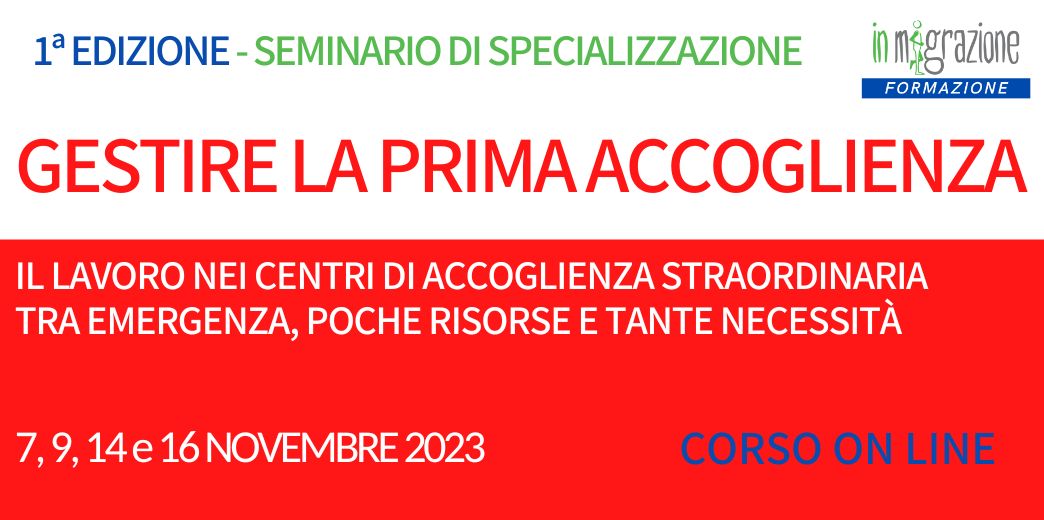 Gestire la prima accoglienza 